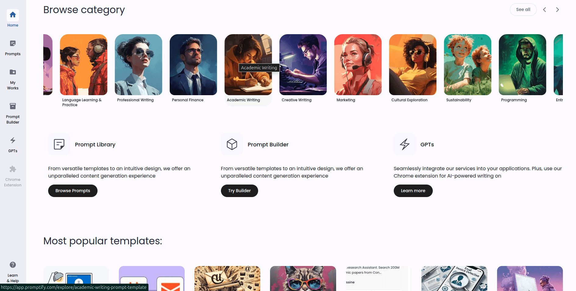 promptify screenshot 1